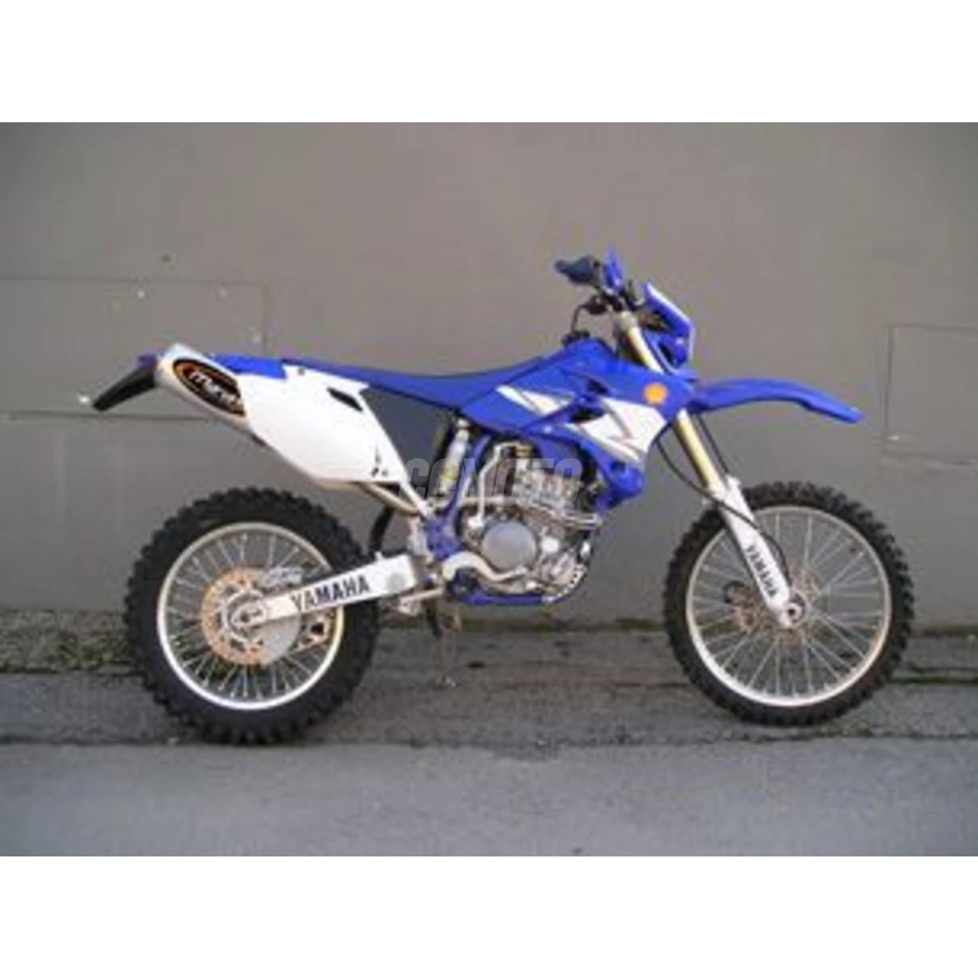 Silencieux Motard WR 250 F 2004 Small Oval Titane