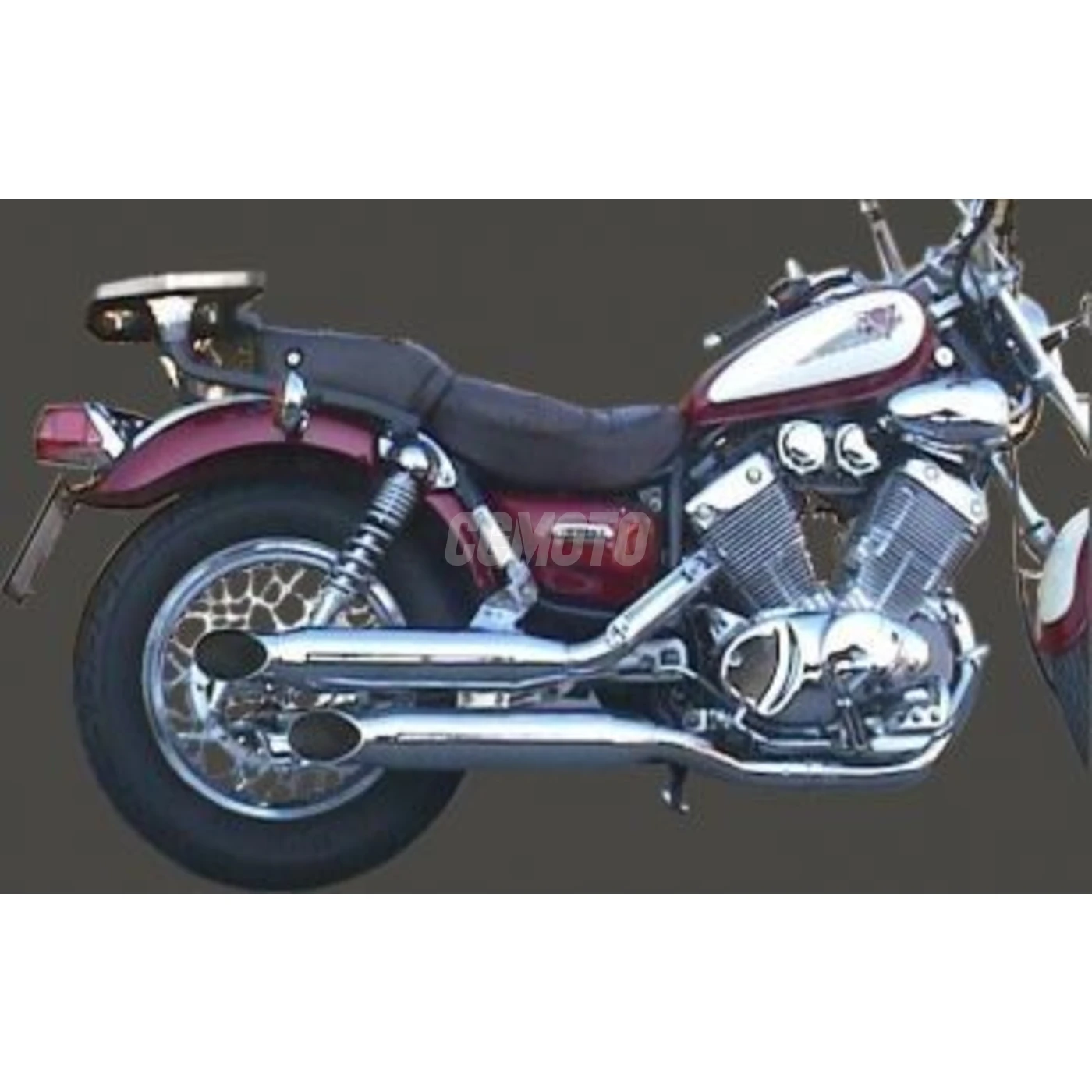 Pot XV 535 VIRAGO Ligne Complète Custom Silencieux Chromé