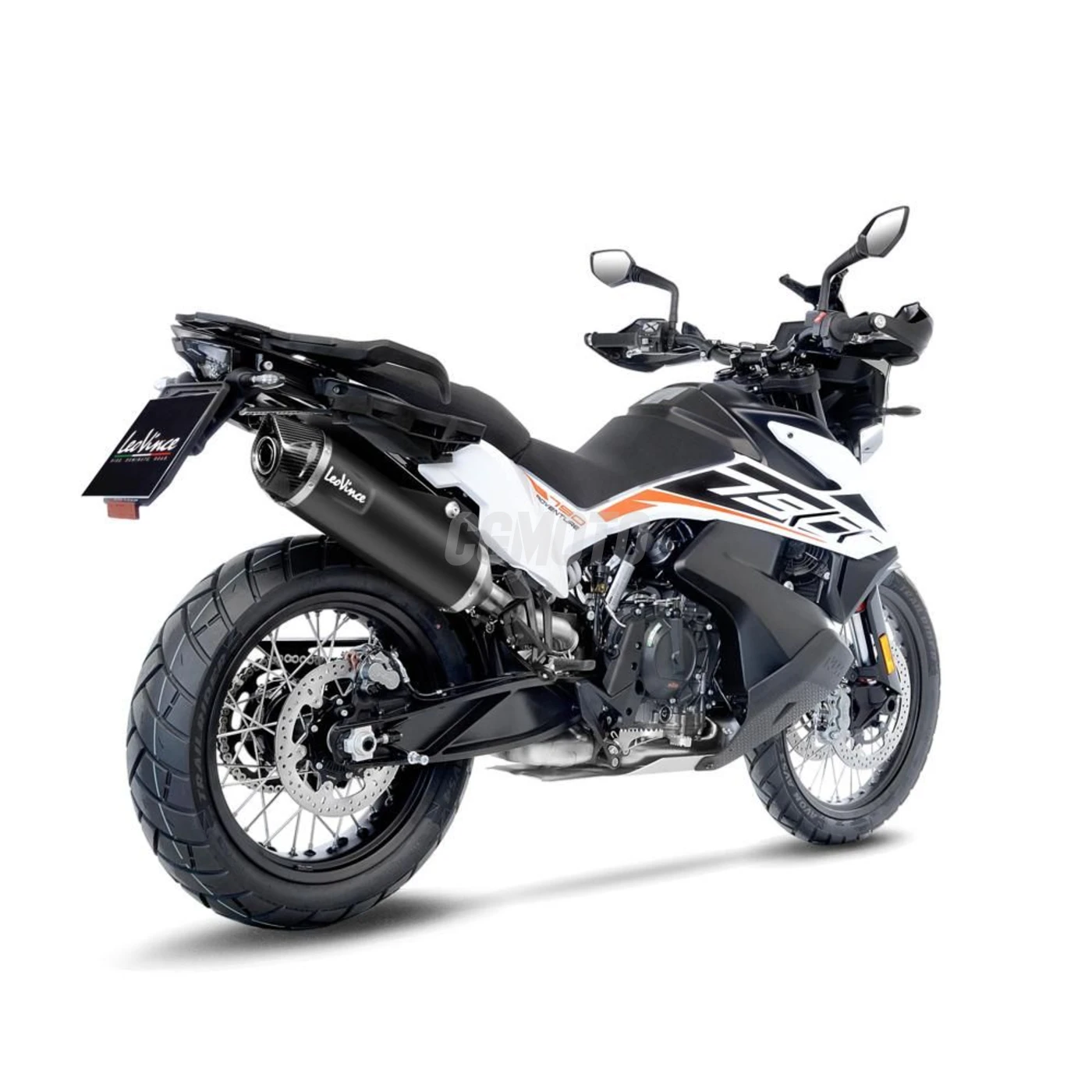 SBK NERO KTM 790 ADVENTURE/R INOX SLIP-ON