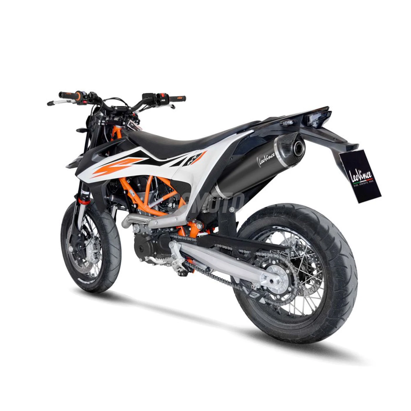 SBK NERO KTM 690 ENDURO R / SMC R INOX SLIP-ON