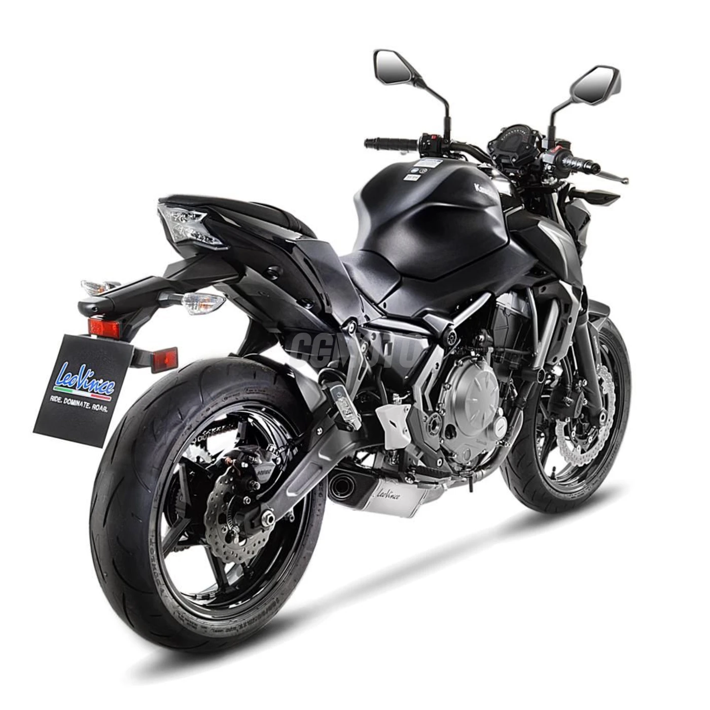 SBK SBK U.B. 2/1 KAWASAKI Z 650/NINJA 650 INOX with catalyst FULL SYSTEM 2/1