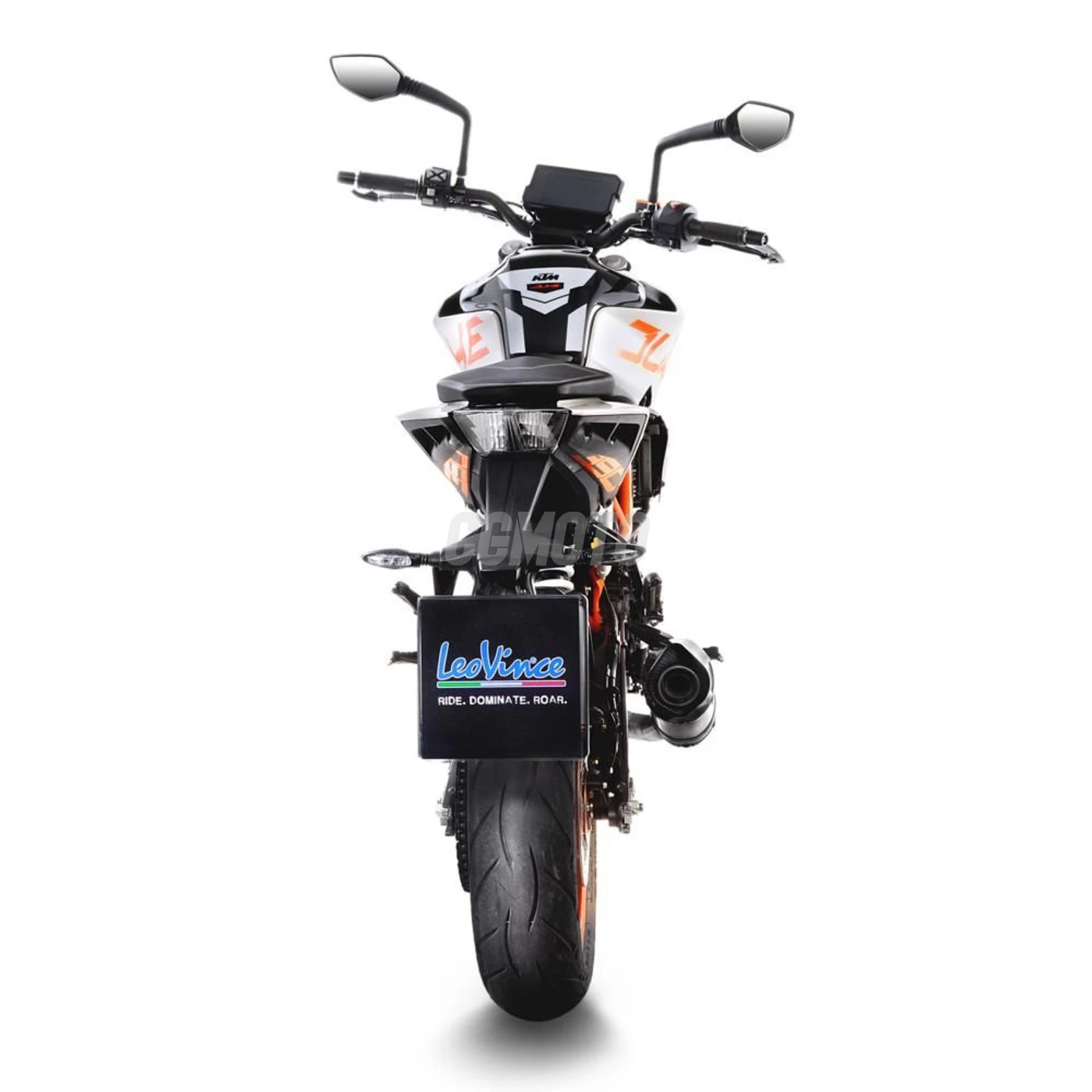 SBK LV ONE EVO KTM DUKE 125/RC 125 - DUKE 390/RC 390 INOX SLIP-ON