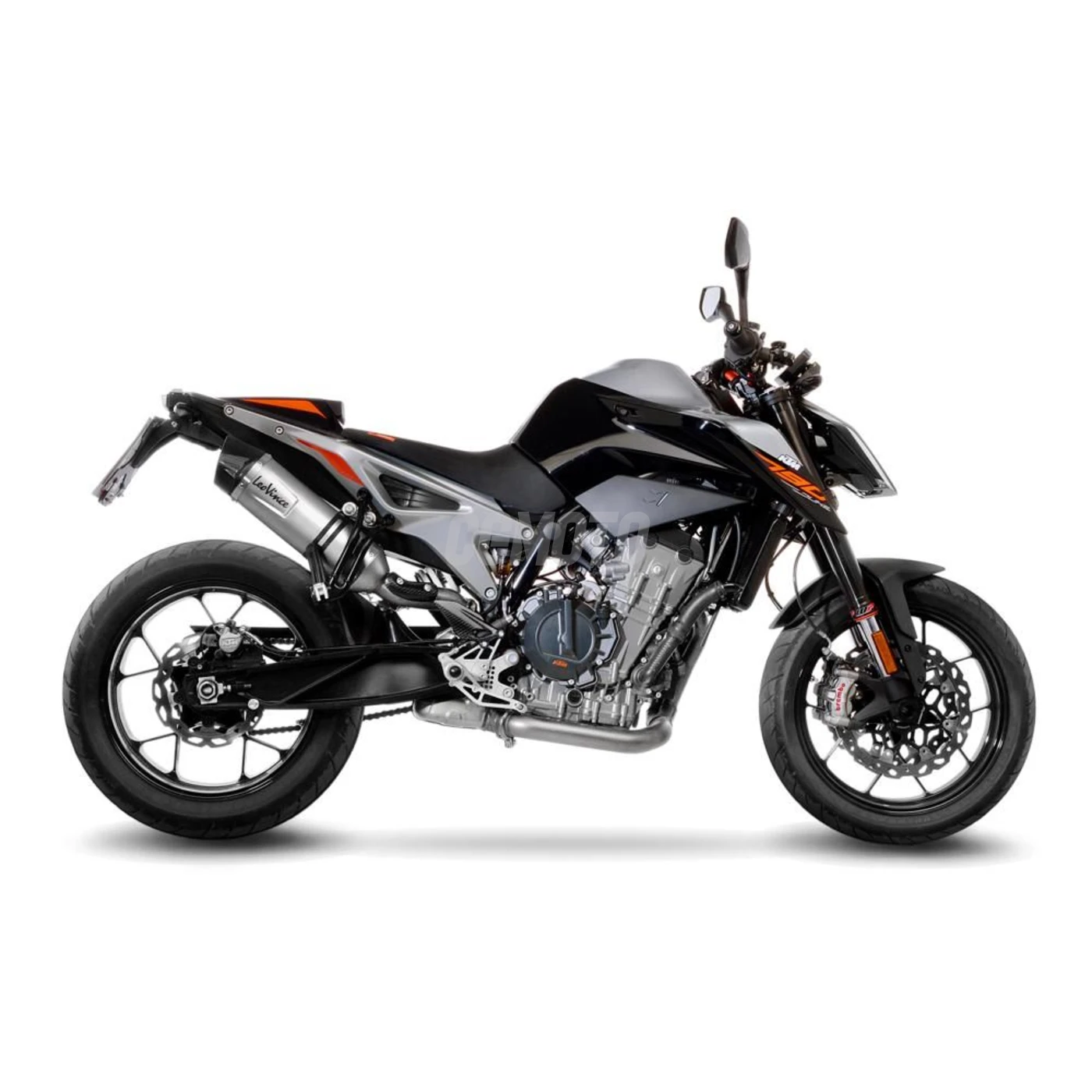 SBK LV ONE EVO KTM 790 DUKE INOX SLIP-ON