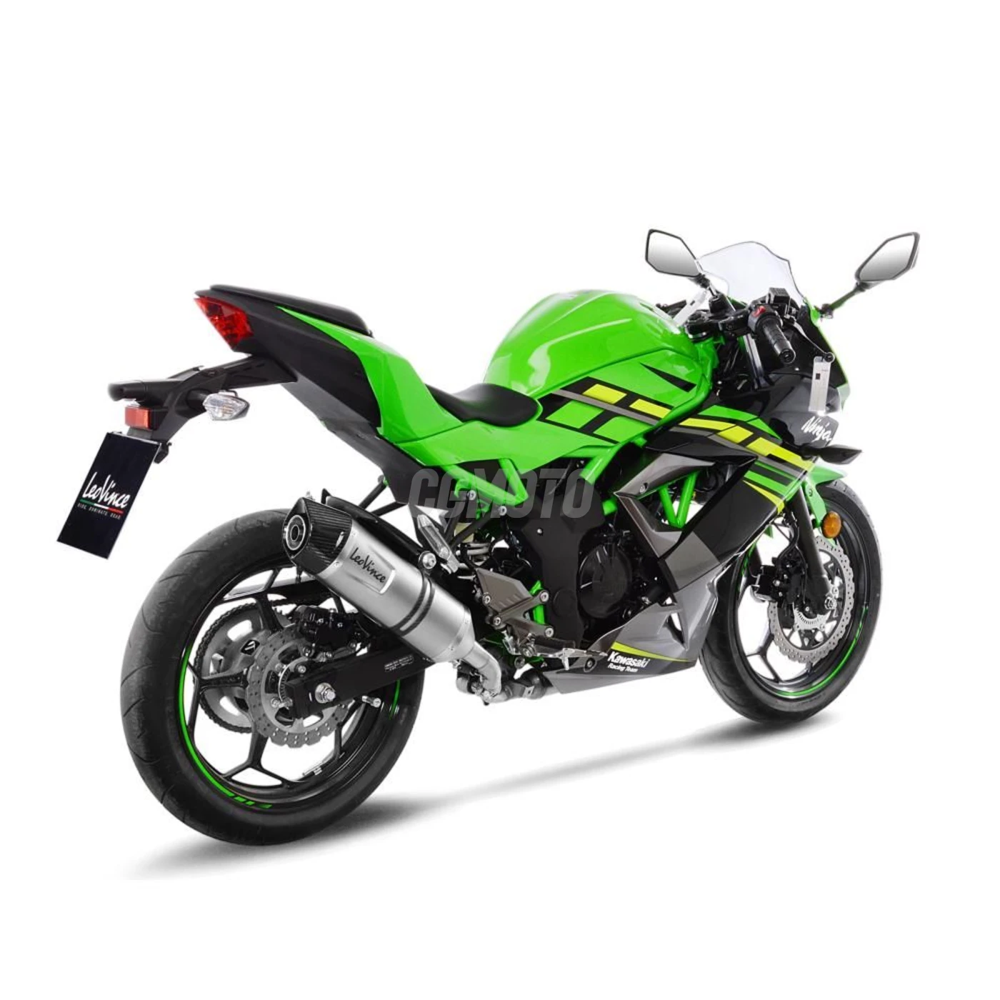 SBK LV ONE EVO KAWASAKI NINJA 125/Z 125 INOX SLIP-ON