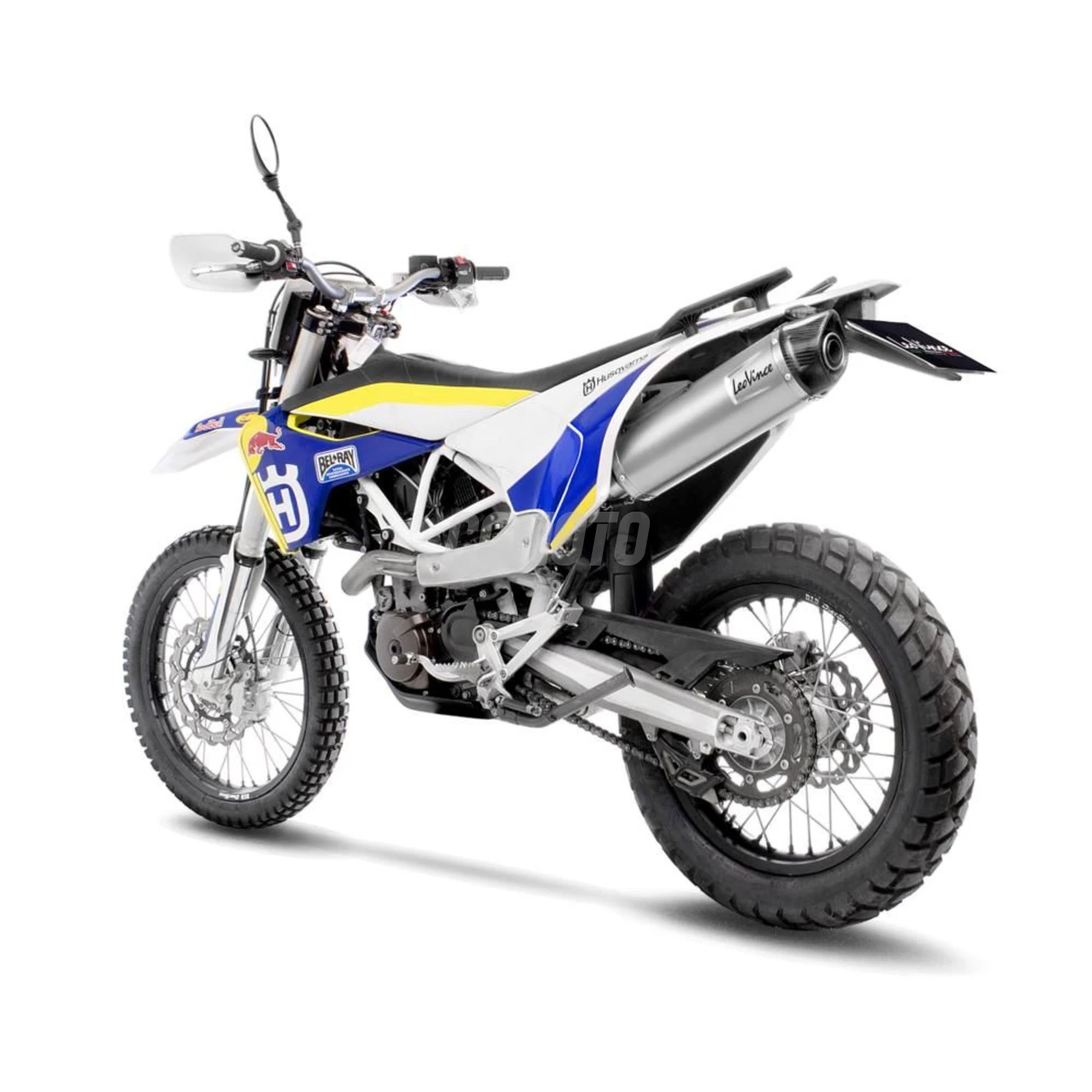 SBK LV ONE EVO HUSQVARNA 701 ENDURO / SUPERMOTO SLIP-ON