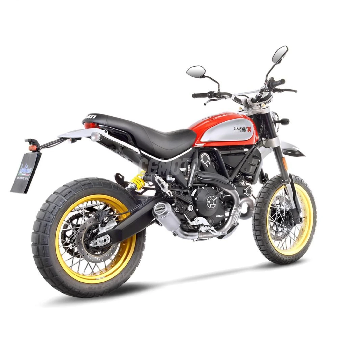 SBK LV-10 DUCATI SCRAMBLER 800 DESERT SLED SLIP-ON