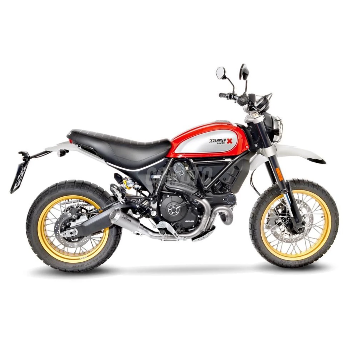 SBK LV-10 DUCATI SCRAMBLER 800 DESERT SLED SLIP-ON