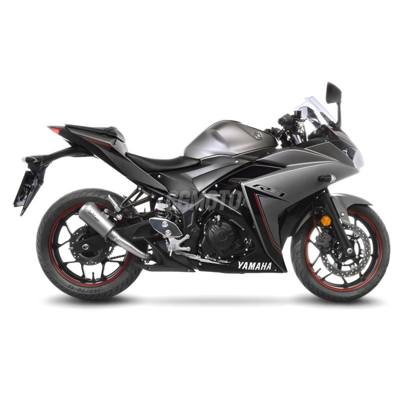 SBK LV-10 YAMAHA YZF R25-R3 - MT25-MT03 SLIP-ON