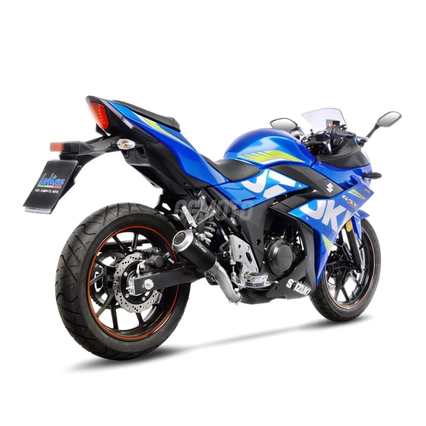 SBK LV-10 BLACK SUZUKI GSX 250 R/ABS SLIP-ON