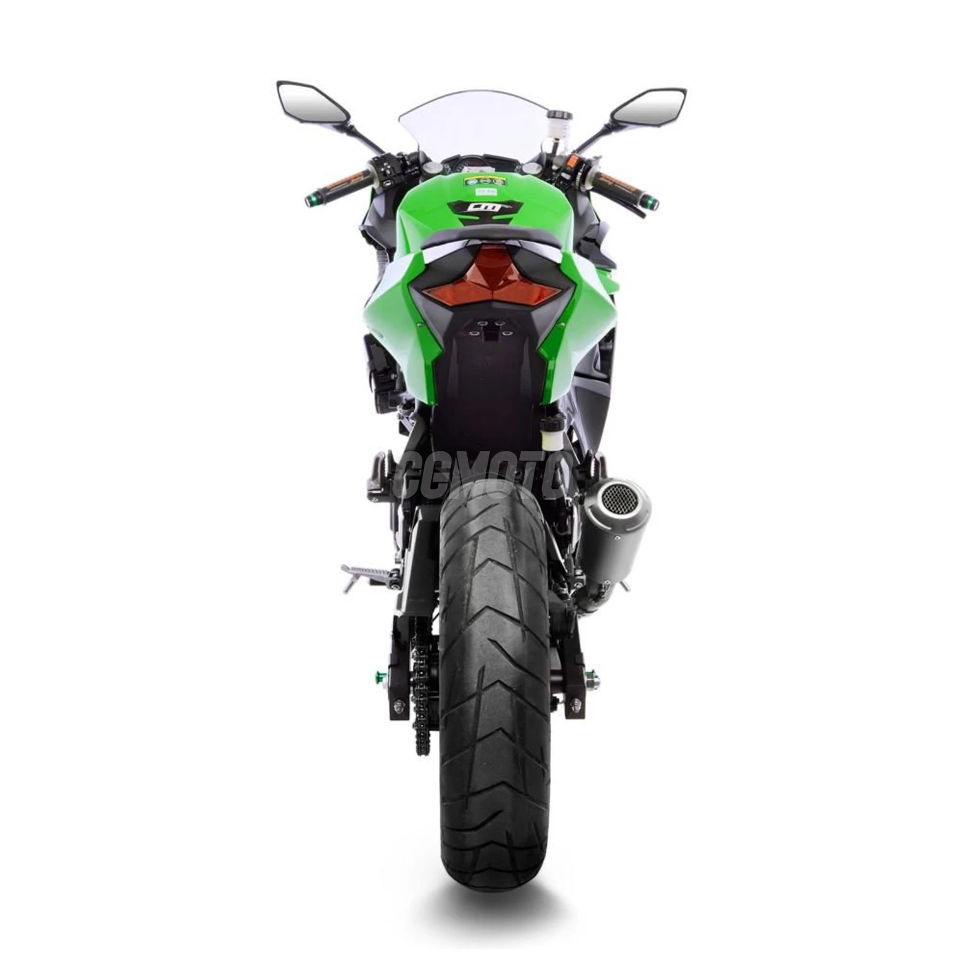 SBK LV-10 KAWASAKI NINJA 400 SLIP-ON