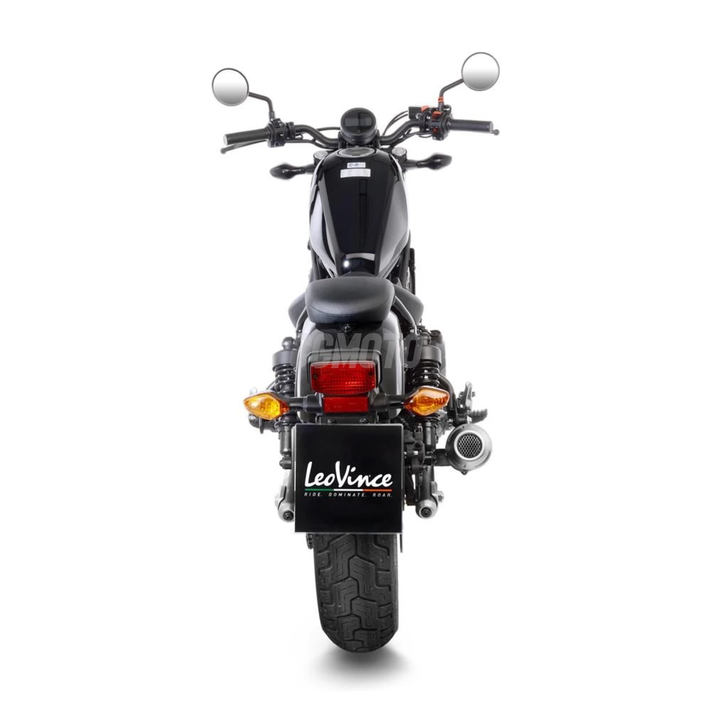 SBK LV-10 BLACK HONDA CMX 500 REBEL SLIP-ON