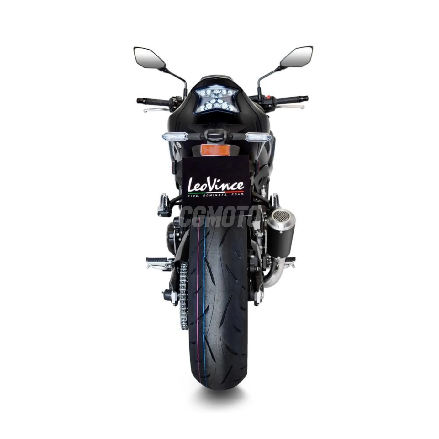 SBK LV-10 BLACK KAWASAKI Z 900 SLIP-ON