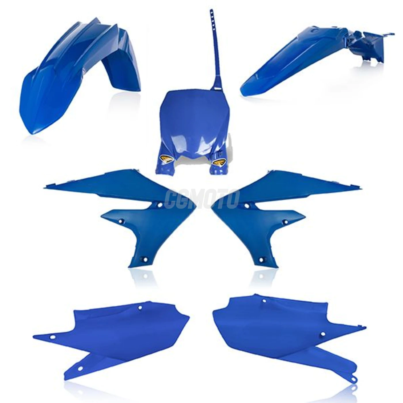 Kit plastique 5 elements YAMAHA YZF450 18 - Bleu