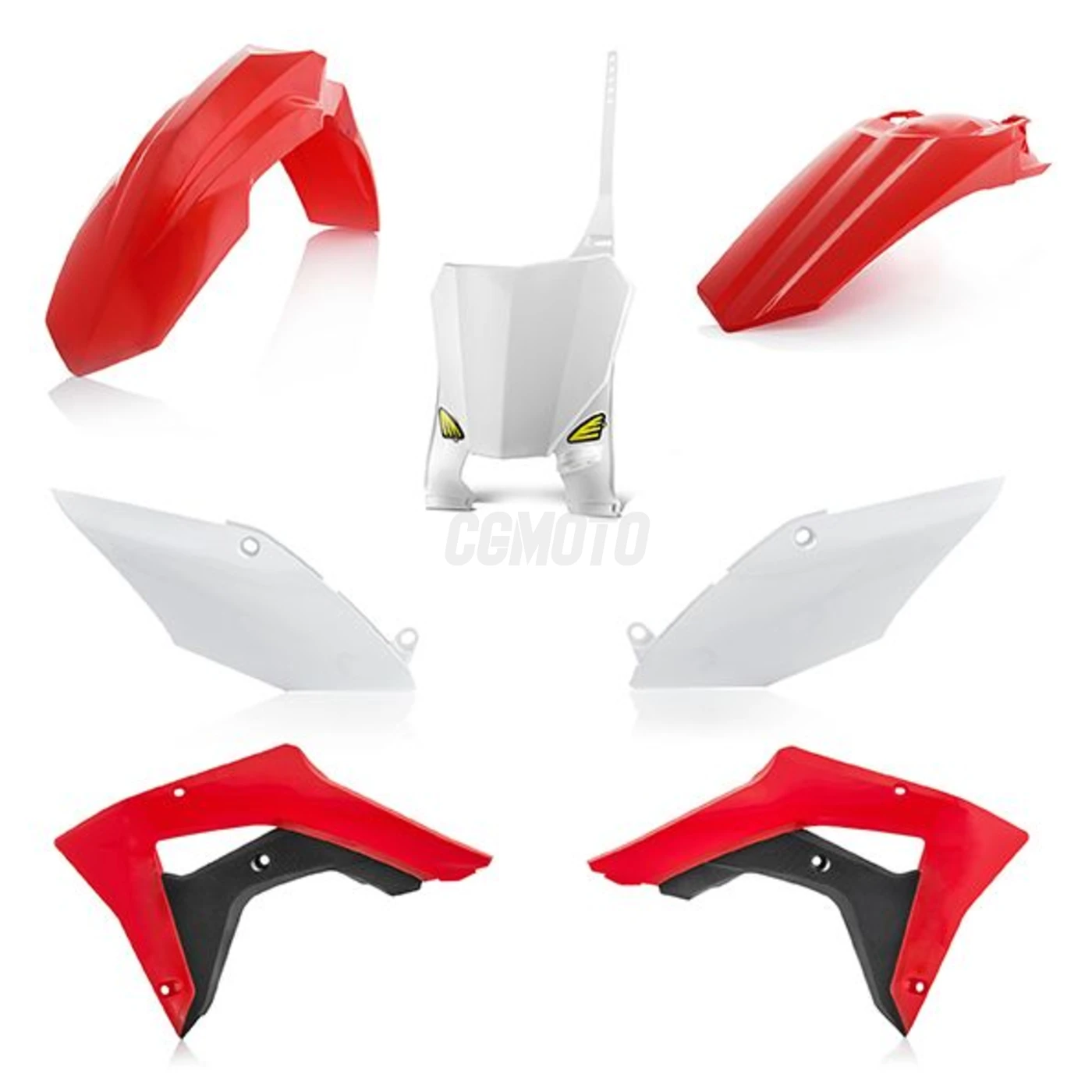 Kit plastique 5 elements HONDA CRF450RX 17