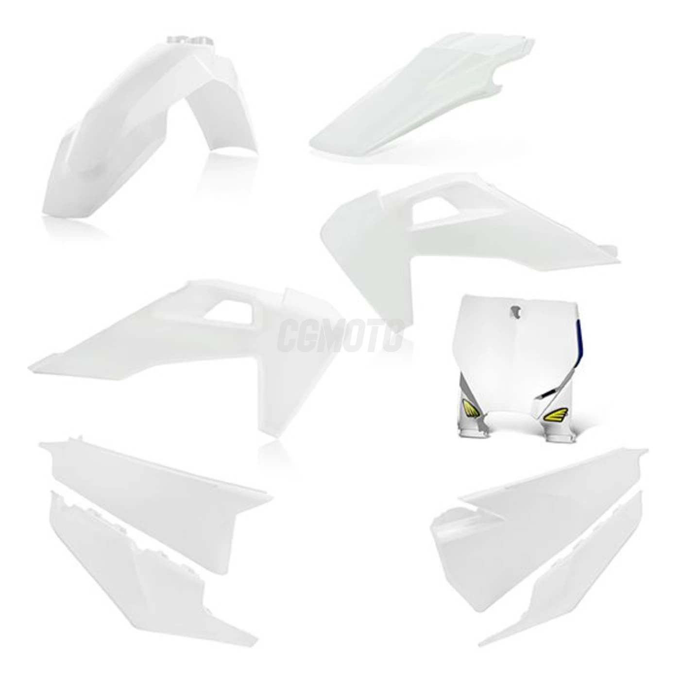 Kit plastique 5 elements HVA TC/FC 19 - Blanc