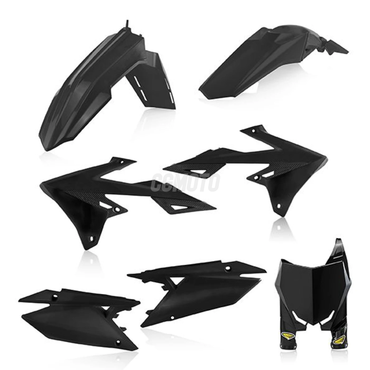 Kit plastique 5 elements SUZUKI RMZ 450 18 - Noir