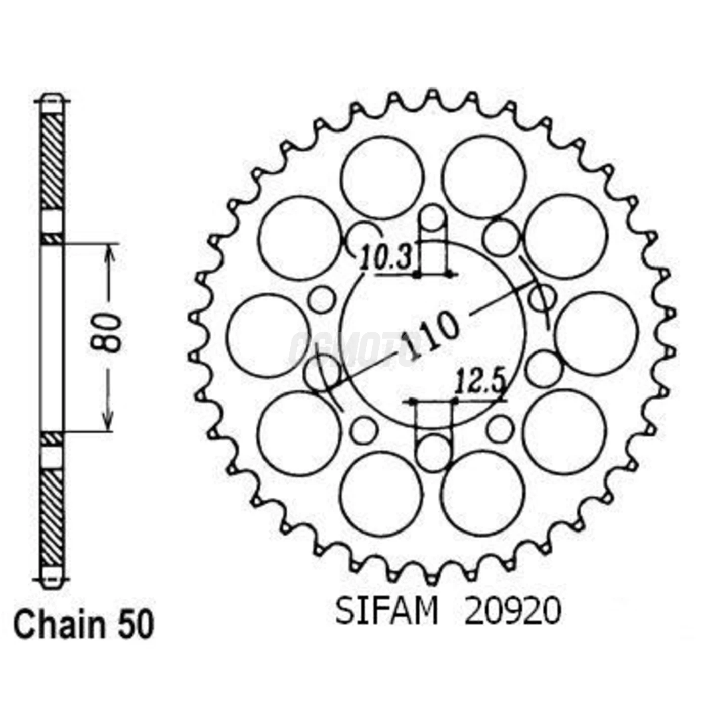 Couronne Cb 450 N 85