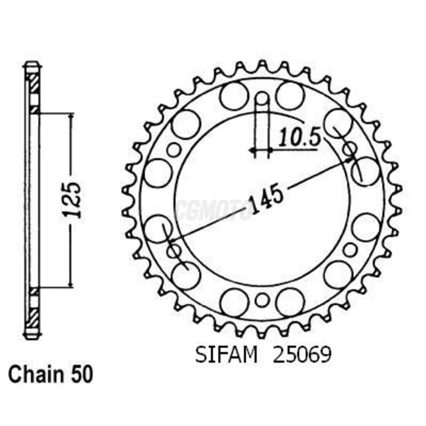 Couronne Fzx 750 86-90