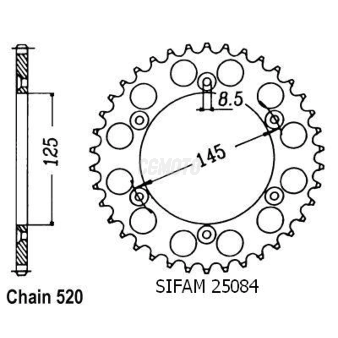 Couronne 125 Cruiser 87-89