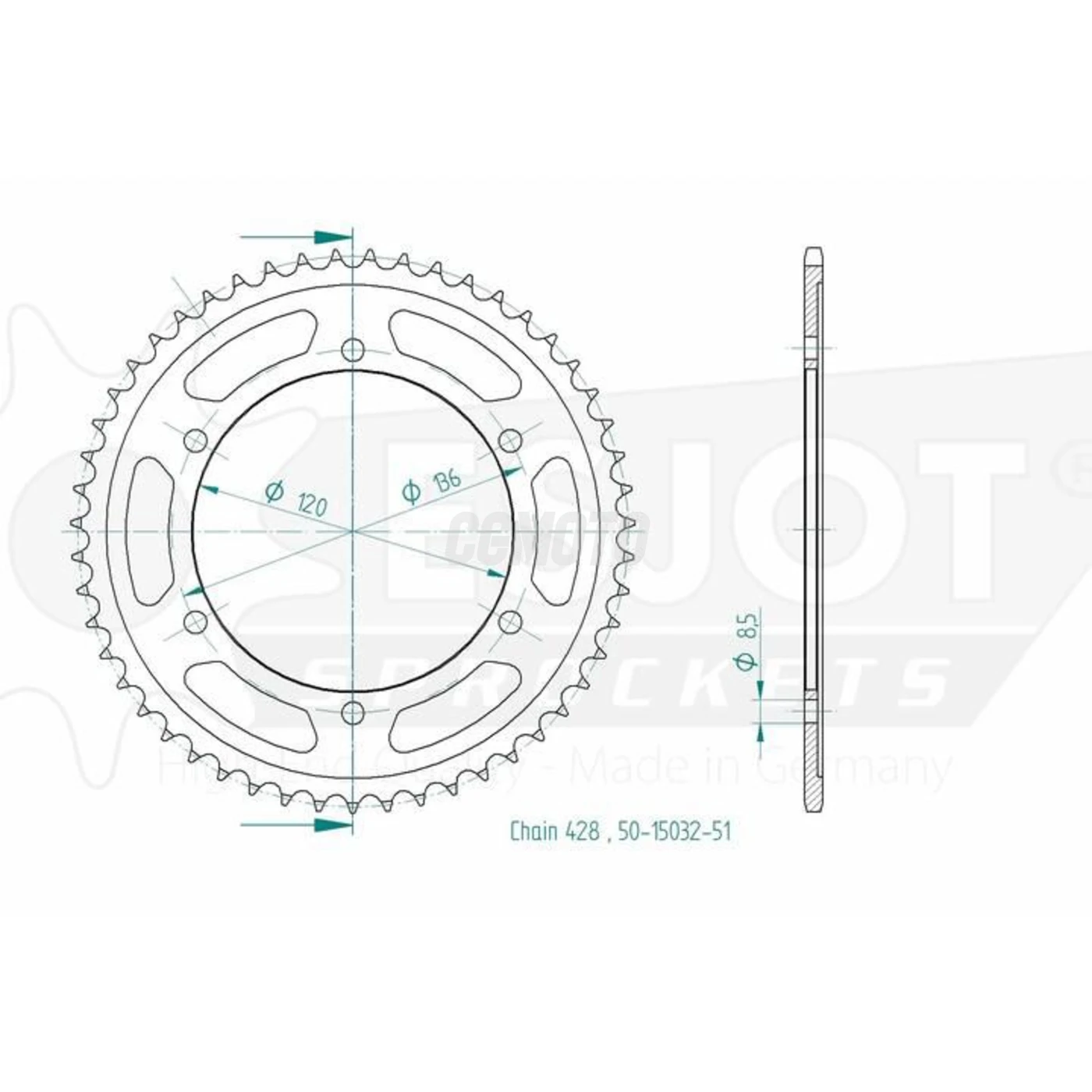 Couronne Tzr 125 Belgarda