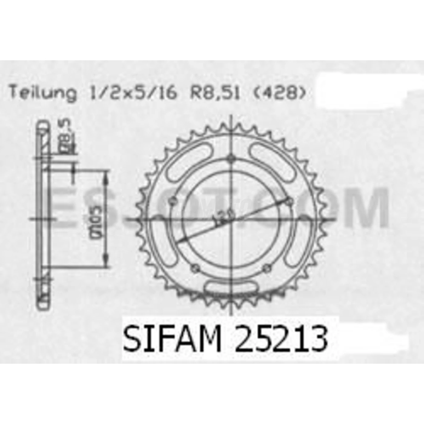 Couronne Sachs 125 Zz 98-00