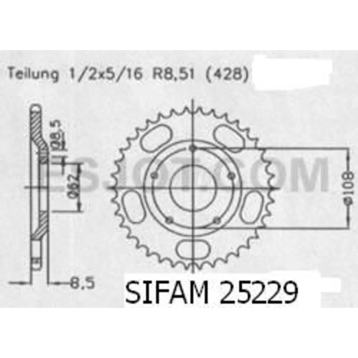 Cour Sachs 125 Xtc 4t