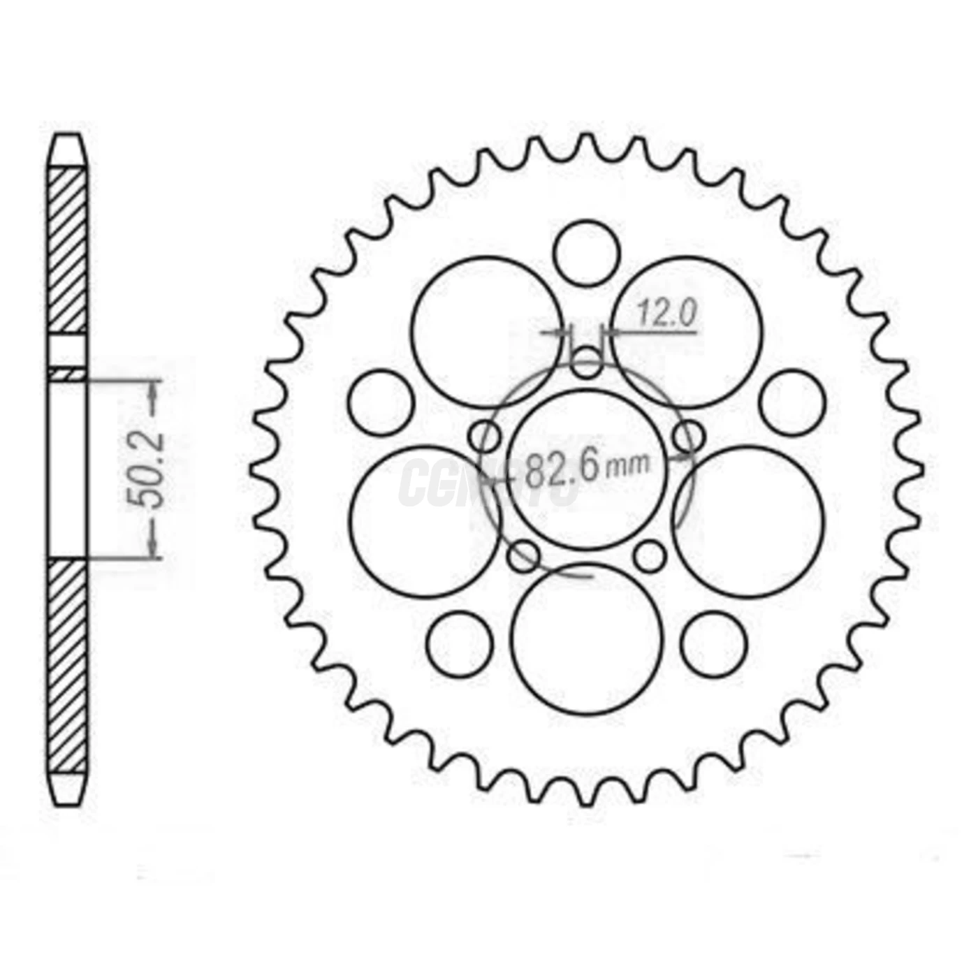 Couronne Harley Xlh 883/1200 S