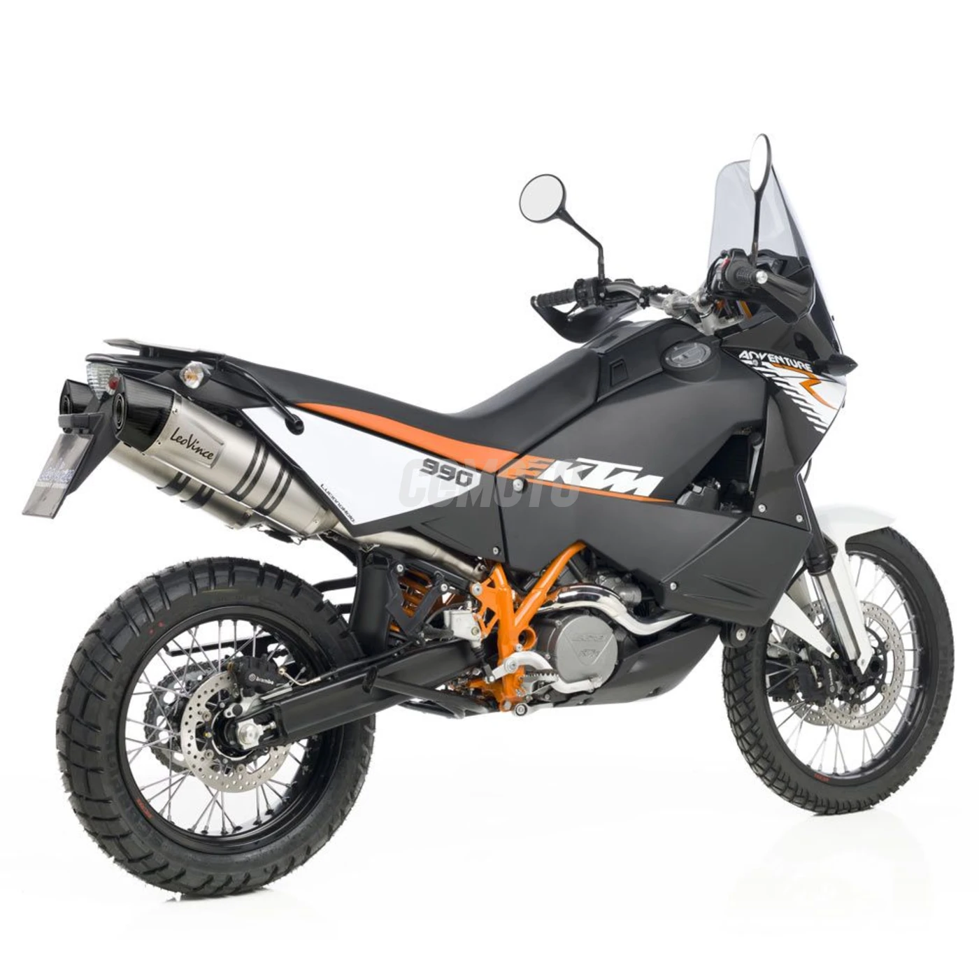 SBK LV ONE EVO KTM LC8 950 ADVENTURE S - 990 LC8 ADVENTURE/R i.e. INOX 2 SLIP-ON