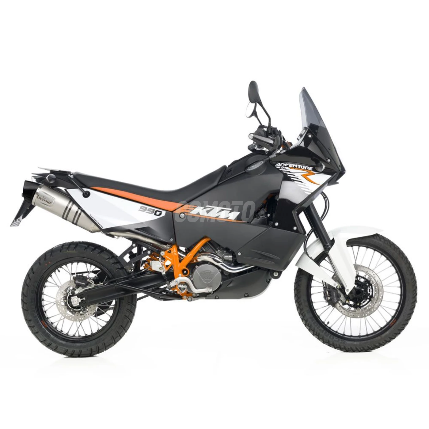 SBK LV ONE EVO KTM LC8 950 ADVENTURE S - 990 LC8 ADVENTURE/R i.e. INOX 2 SLIP-ON