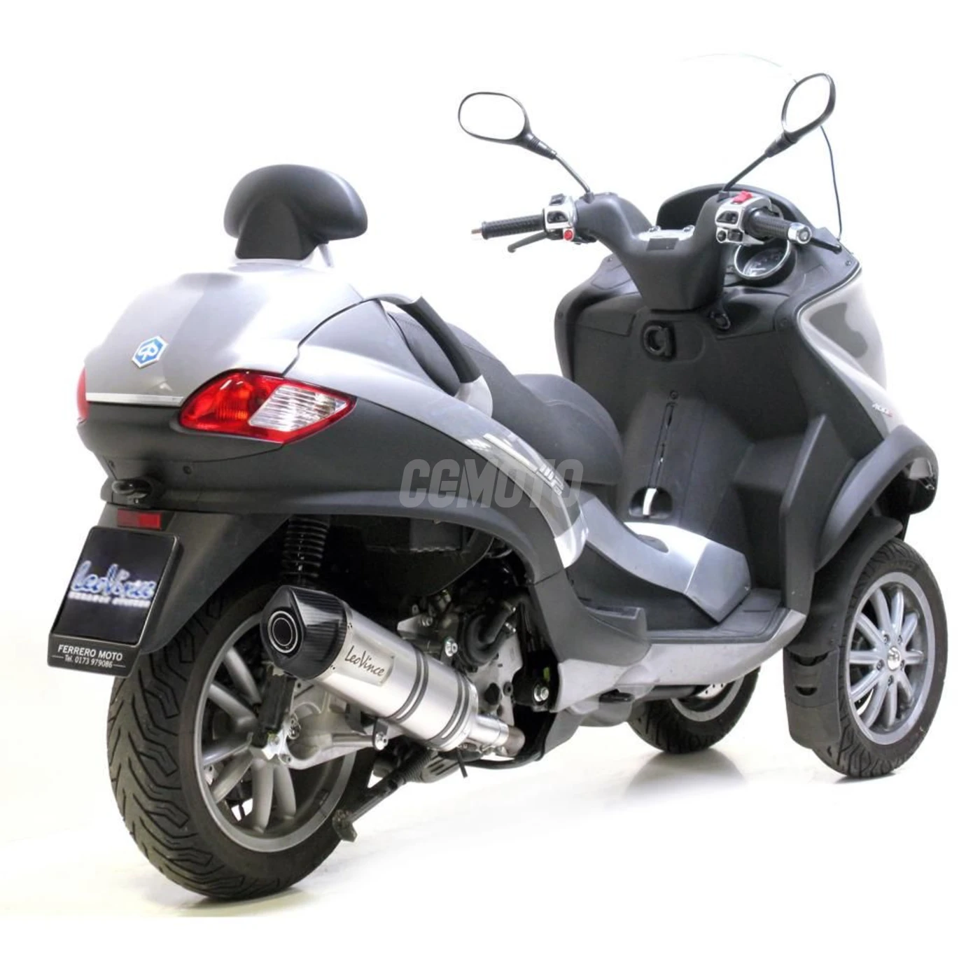 SBK LV ONE EVO PIAGGIO MP3 400/LT/RST i.e. MP3 LT 500 SPORT i.e. MP3 500/BUSINESS/LT/SPORT i.e. INOX SLIP-ON