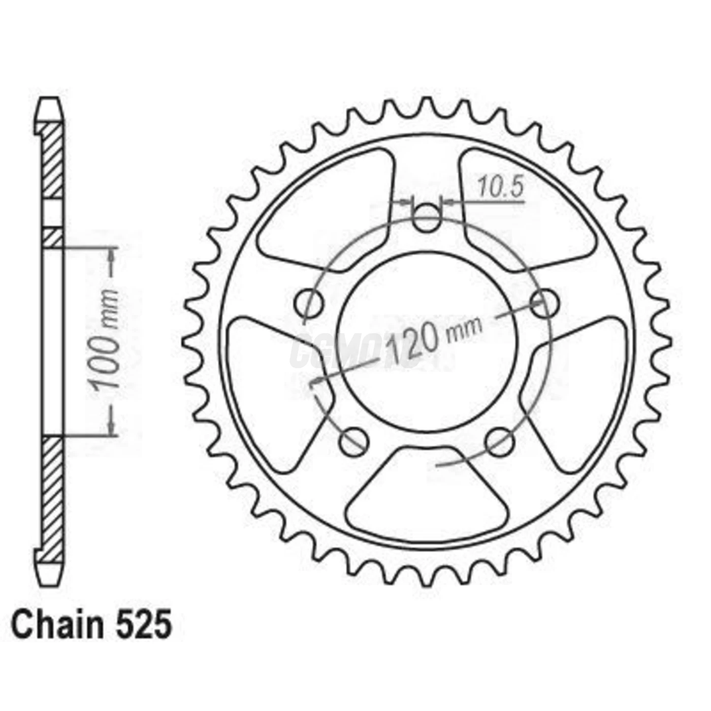 Kit Chaine Origine Aprilia Sl 1000 Falco 2000-2002 16x41