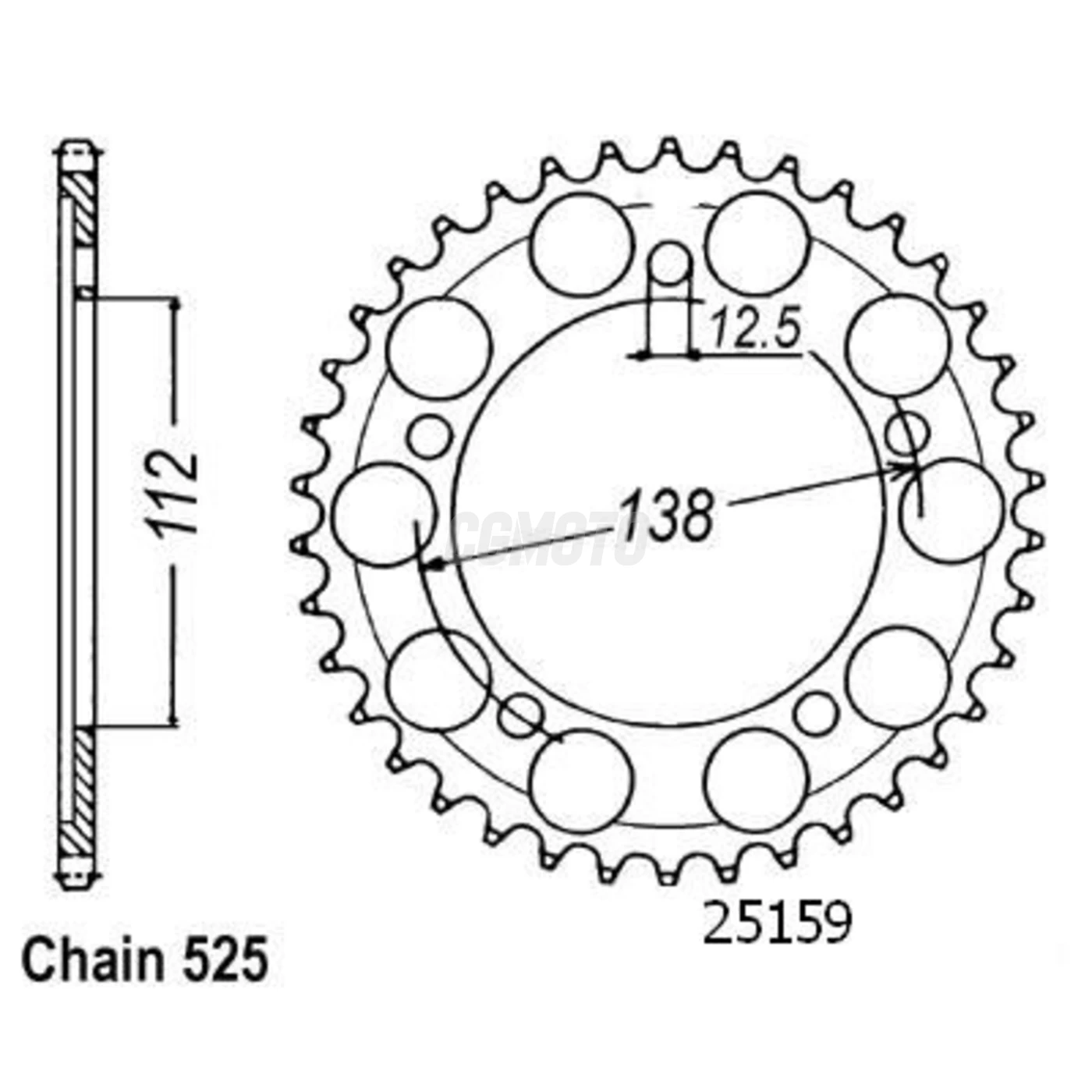 Kit chaine Honda Cbr 600 F4