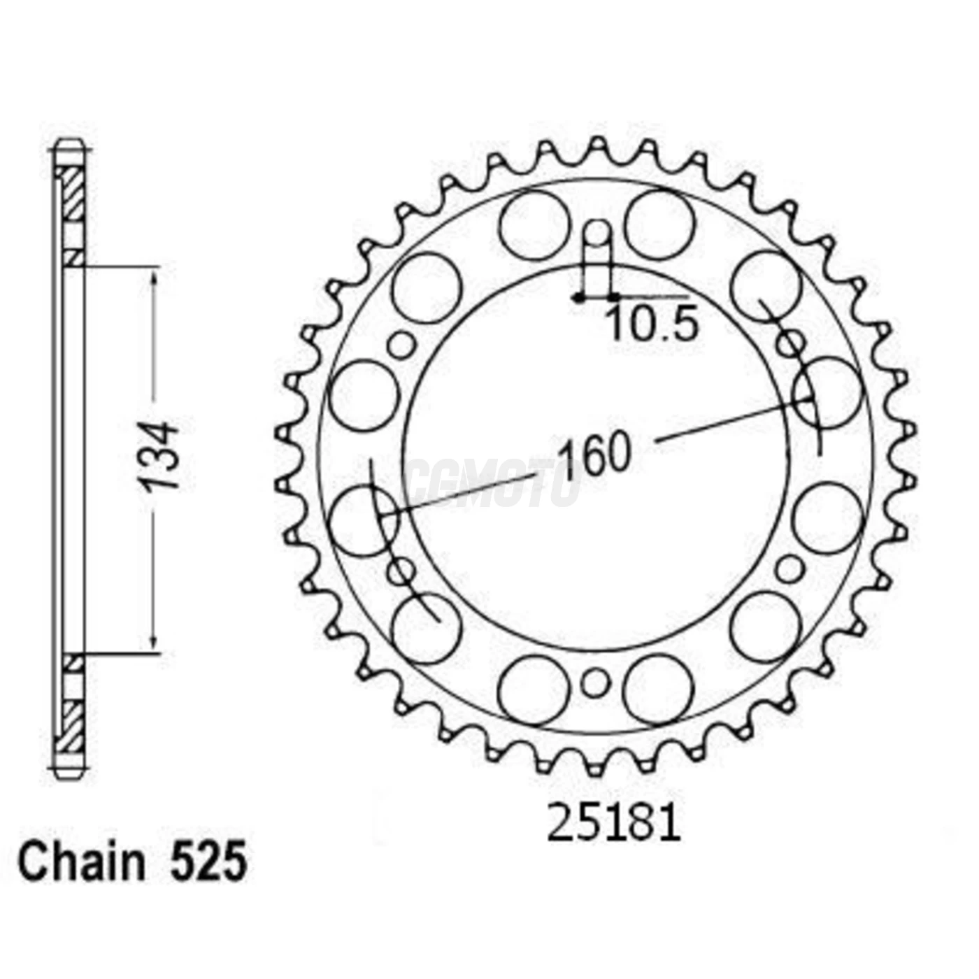 Kit chaine Honda Cbr 600 Rr