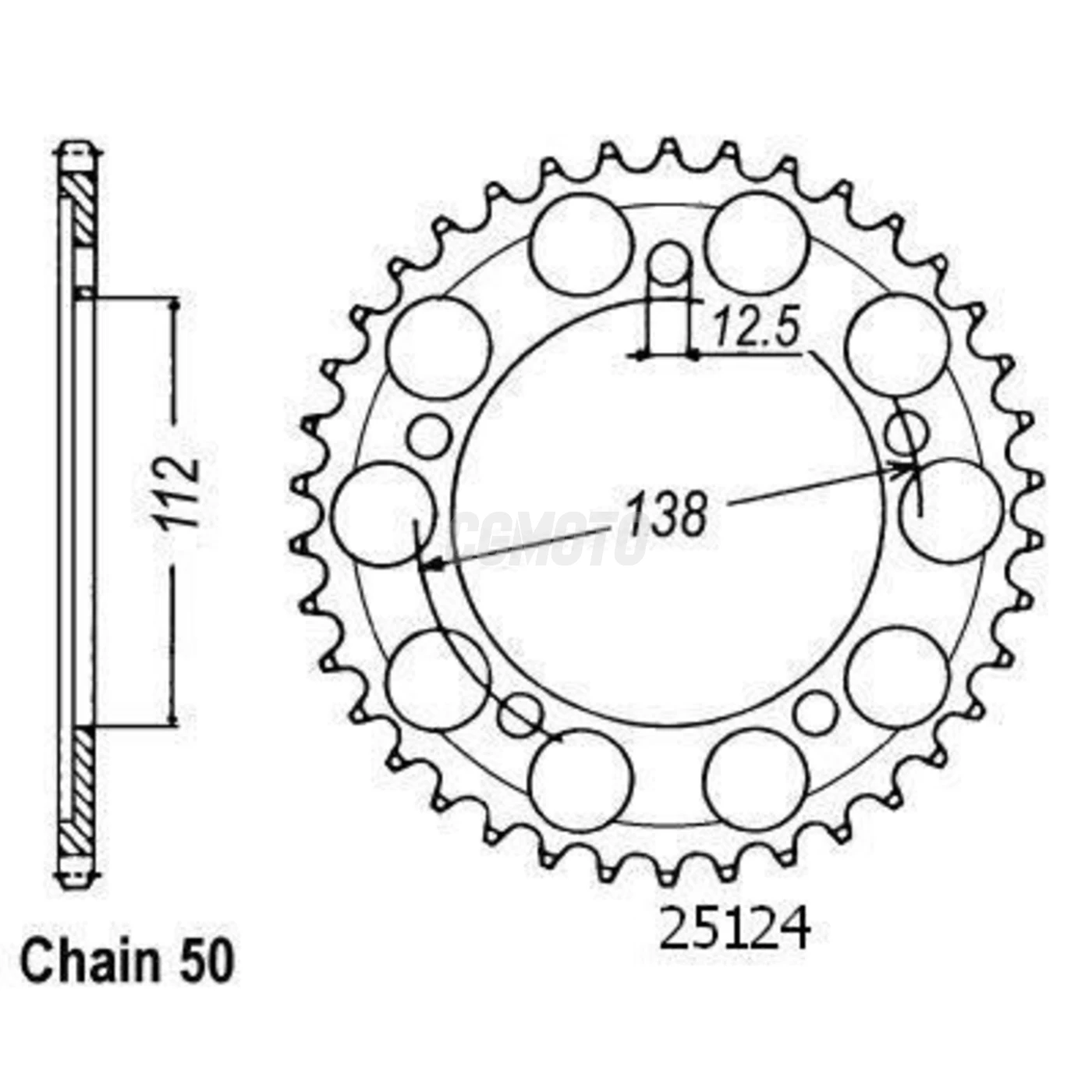 Kit chaine Honda Cb 900 Hornet