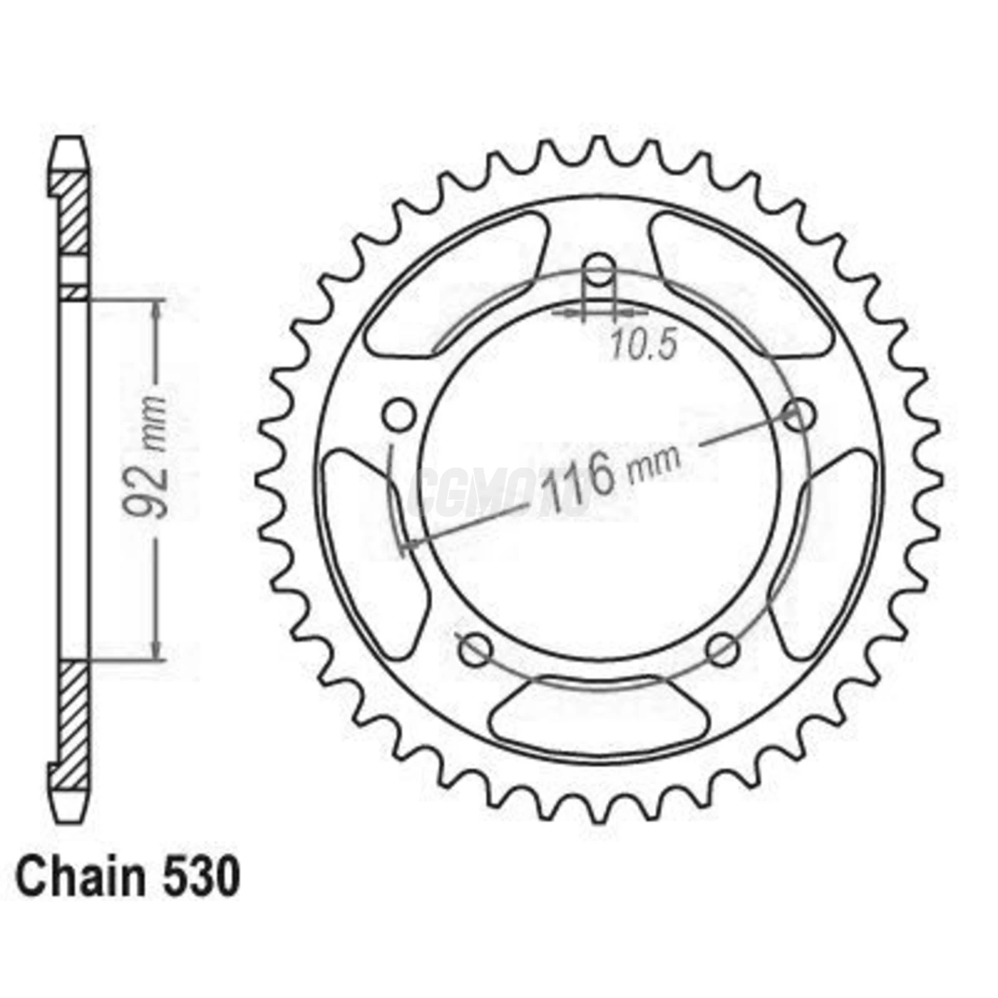 Kit chaine Kawasaki Zzr 1400