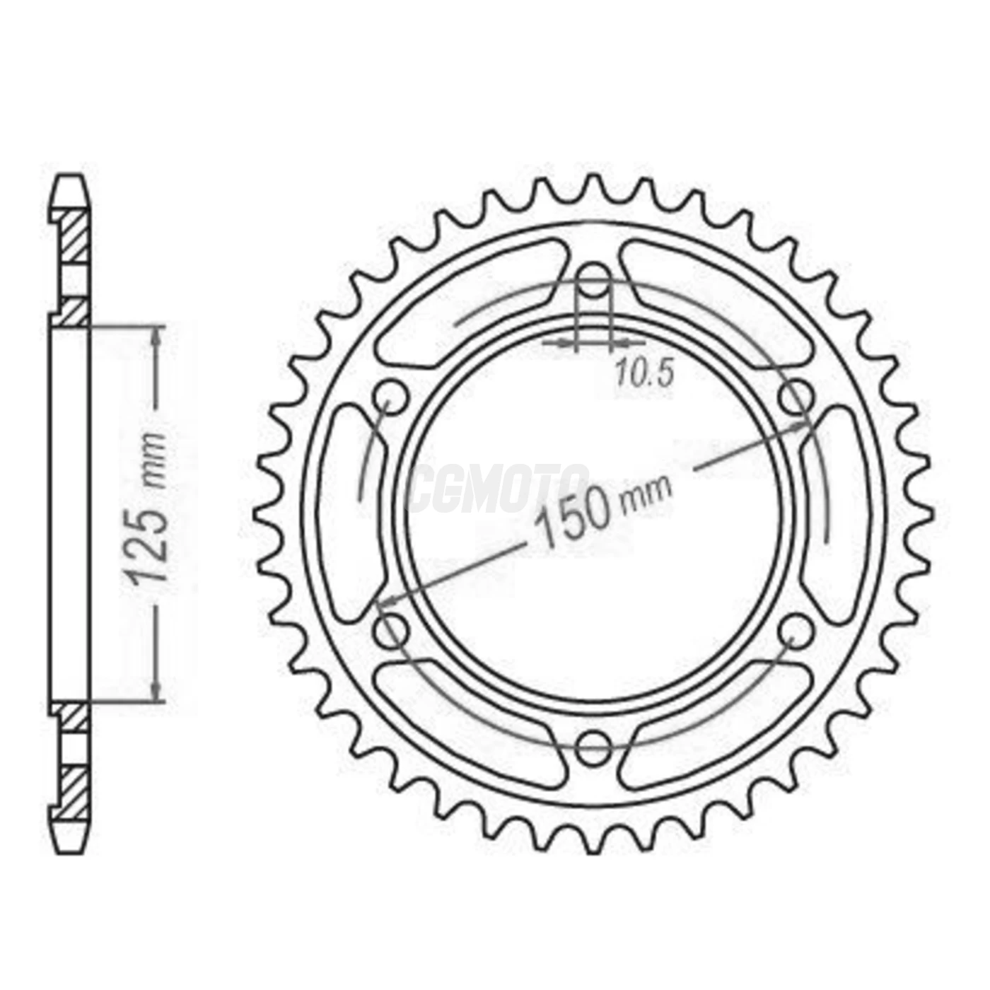 Kit chaine Ktm 1050 Adventure