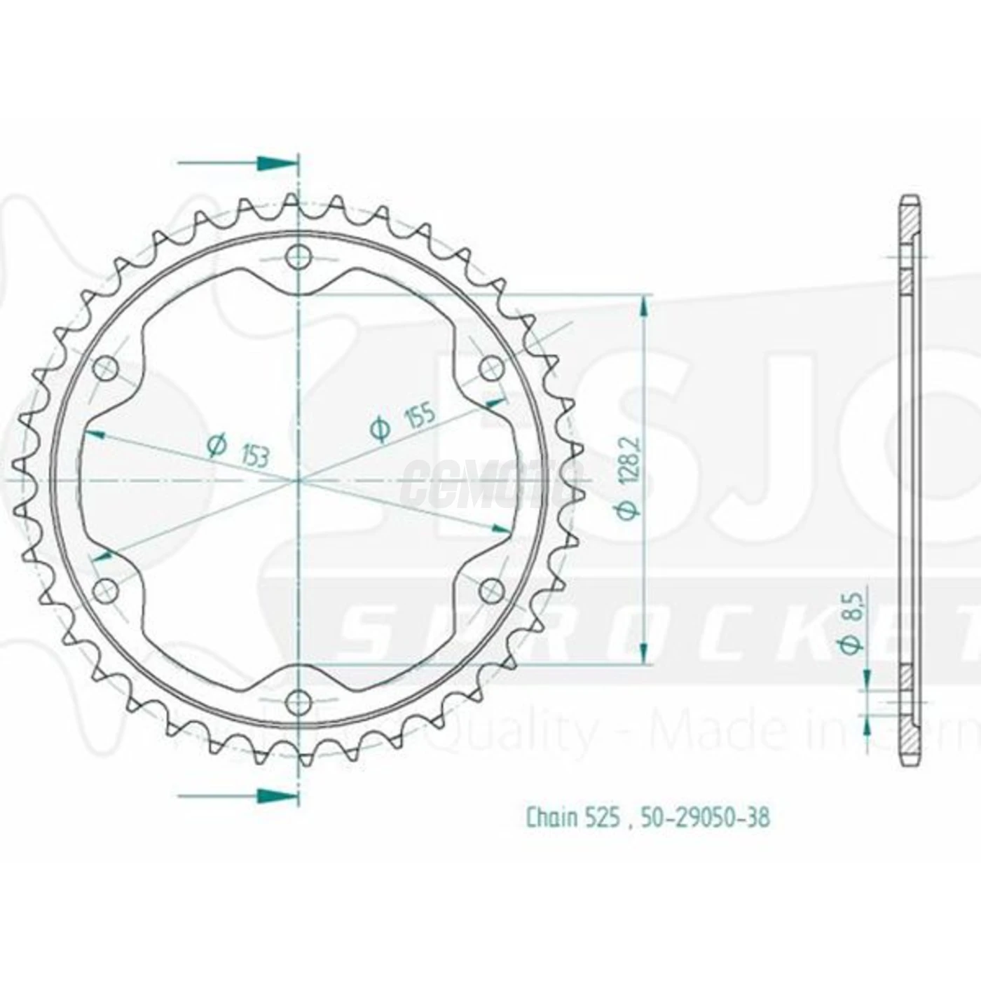 Kit chaine Ktm 1290 SuperDuke