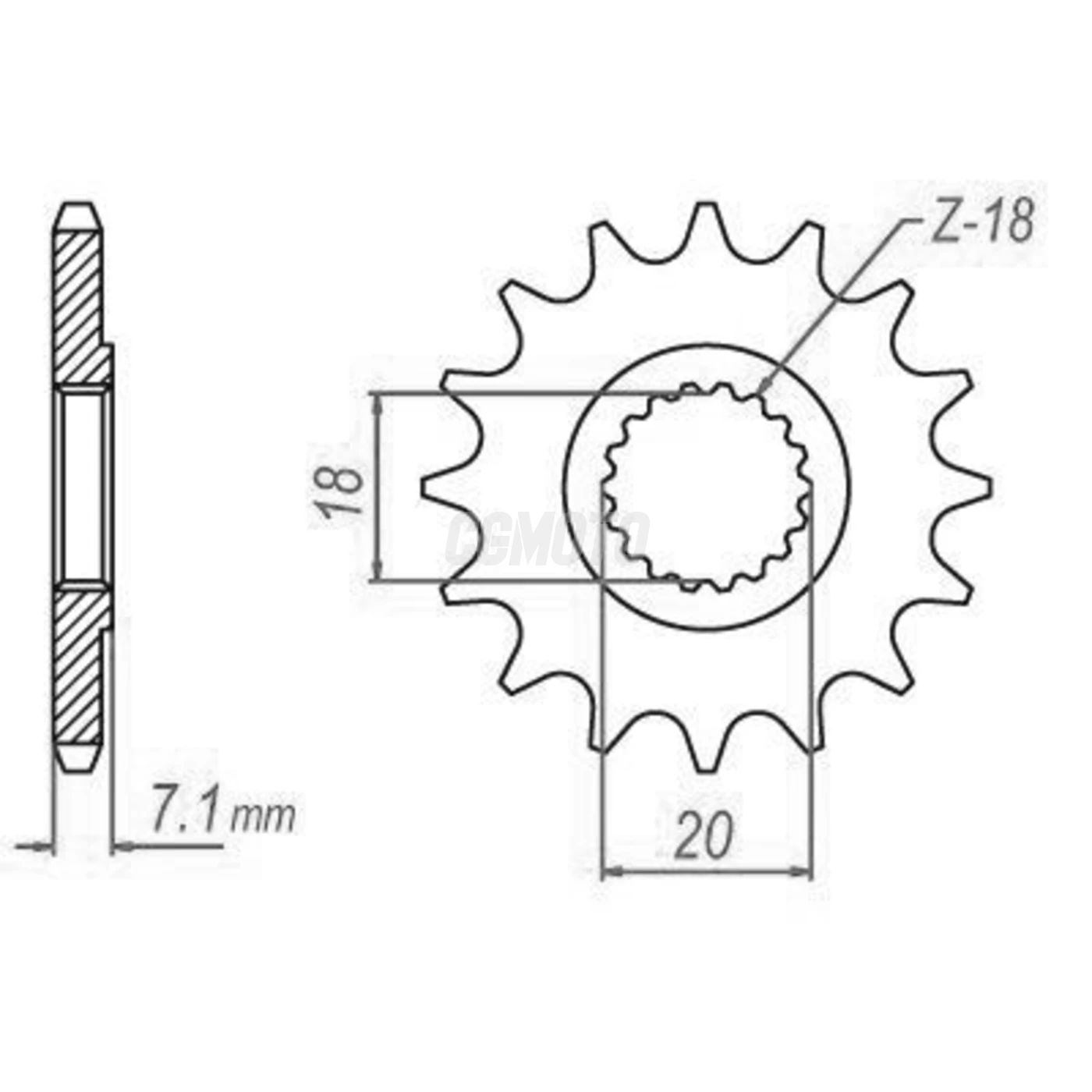 Kit Chaine Suzuki Rm 125 1994-1996 12x49 Alu