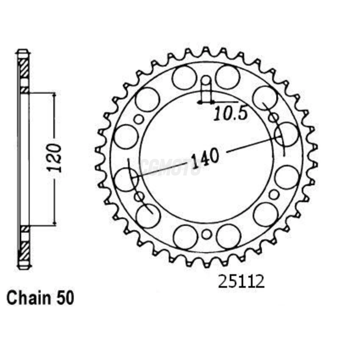 Kit chaine Suzuki Tl 1000 S