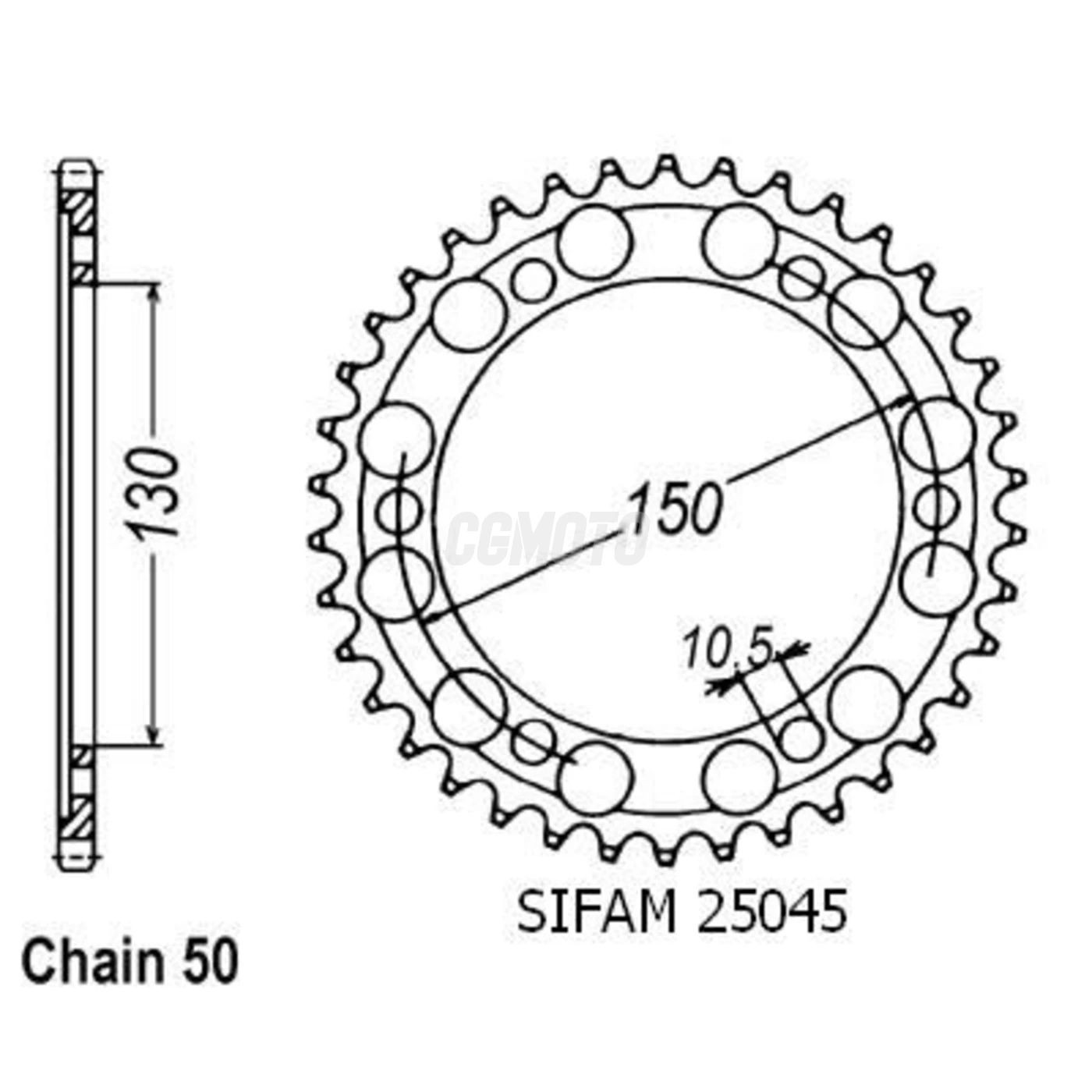 Kit chaine Yamaha Fzr 750 R