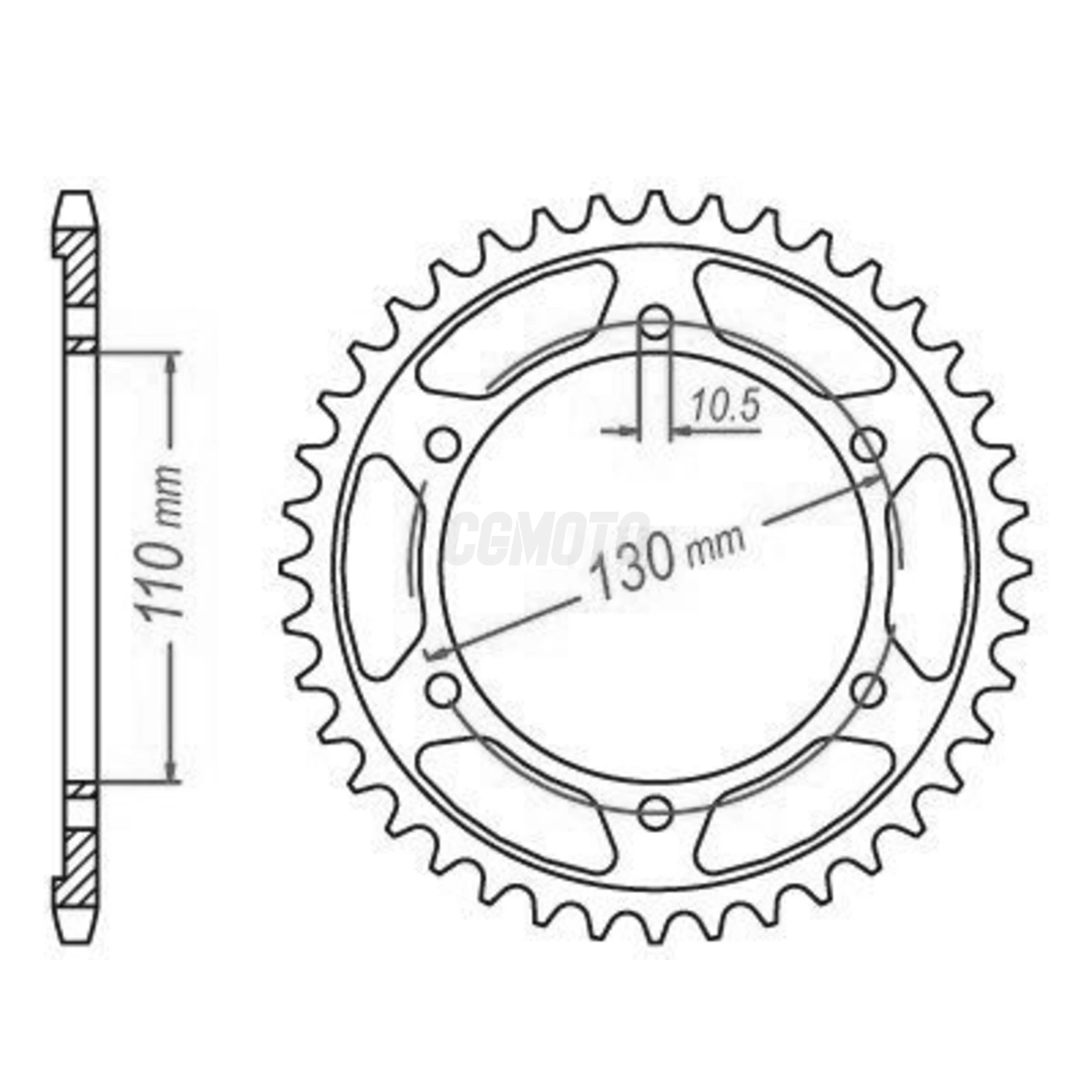 Kit chaine Yamaha Mt-09