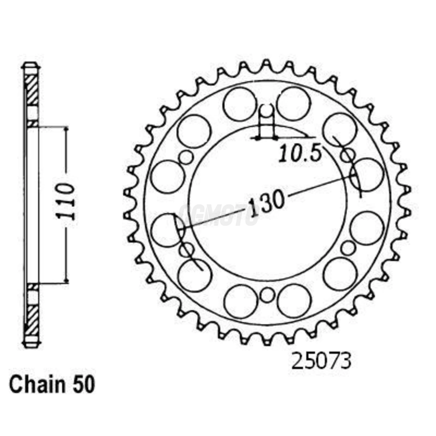 Kit chaine Yamaha Mt-01 1700