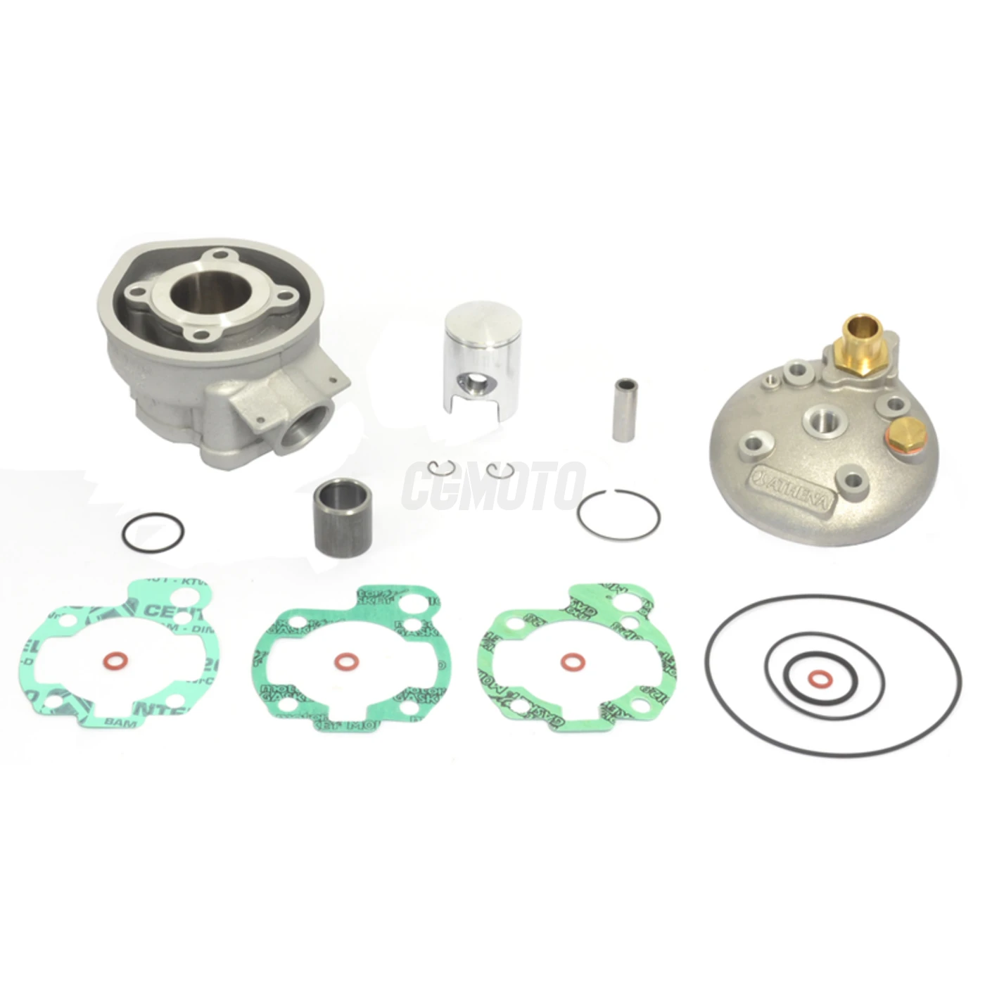 Kit cylindre-piston Athena pour cyclos 50CC LC