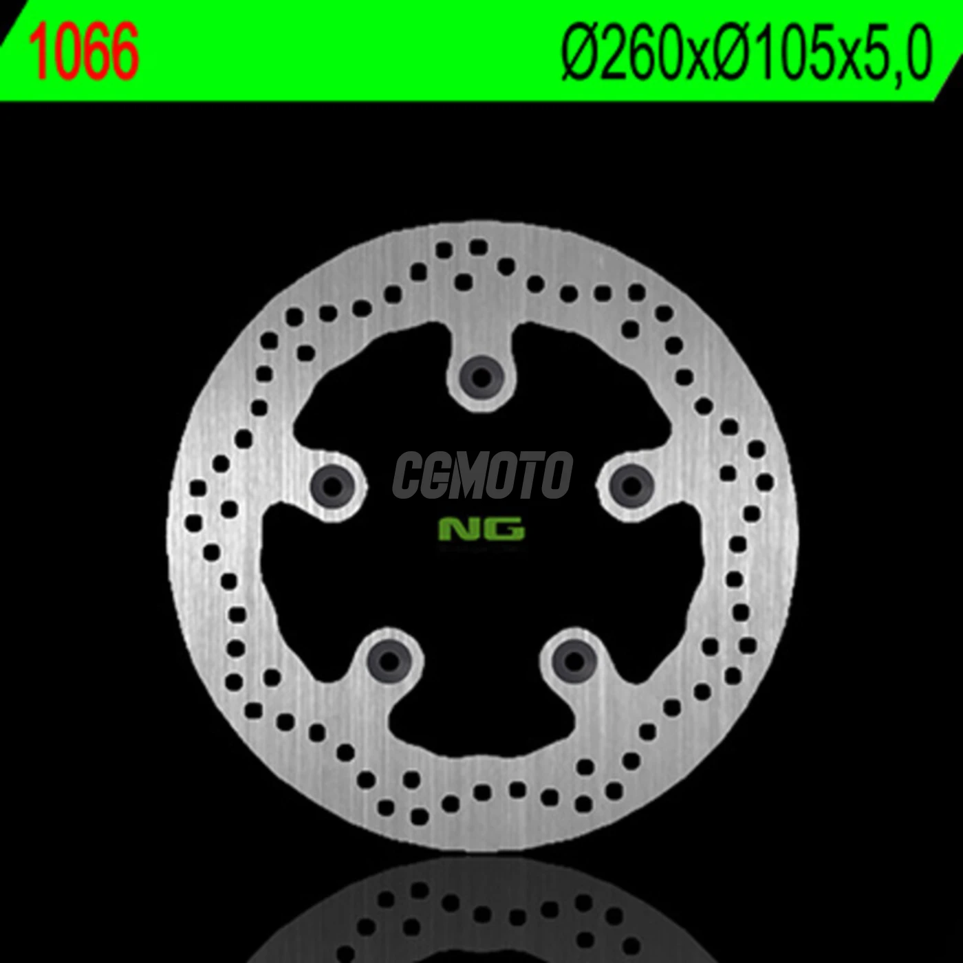 Disque de frein fixe avant pour Kymco X-CITING 500 '07