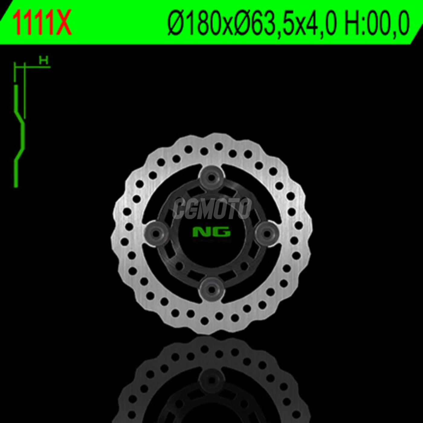 Disque de frein avant pour 450, 525 XC ATV 08-09