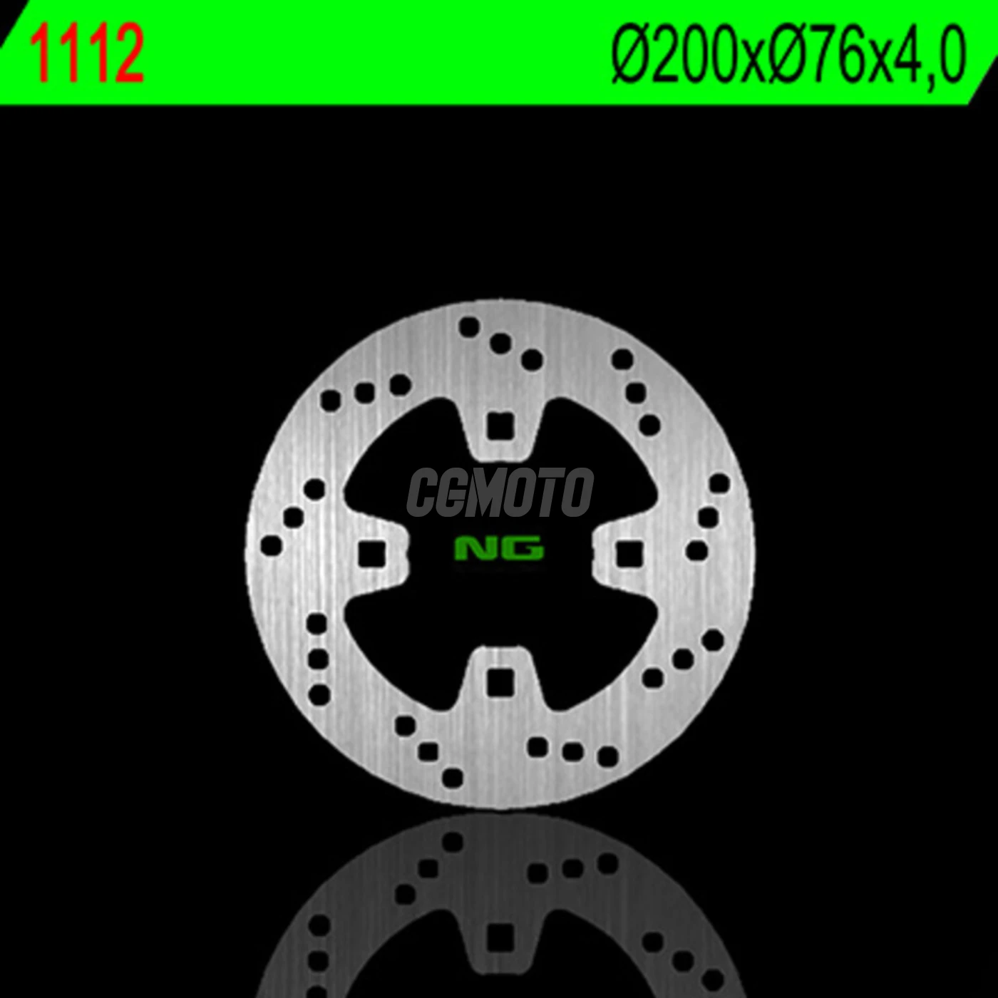 Disque de frein arrière pour 450, 525 XC ATV 08-10