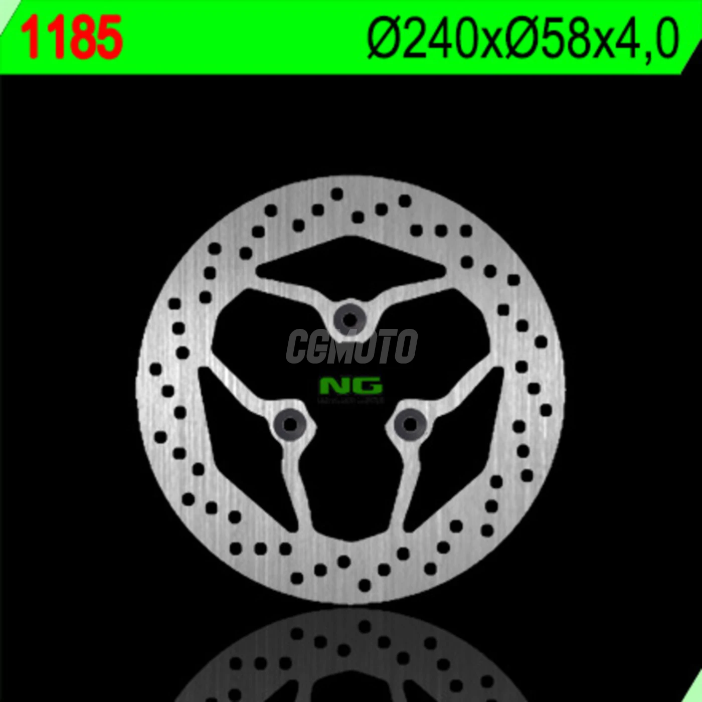 Disque de frein fixe avant NG Dealim S2 125