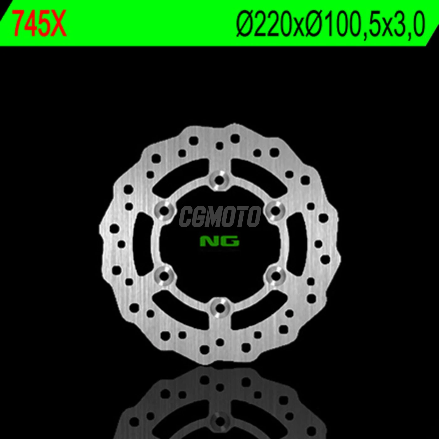 Disque de frein petale avant fixe pour YZ85 '02-09