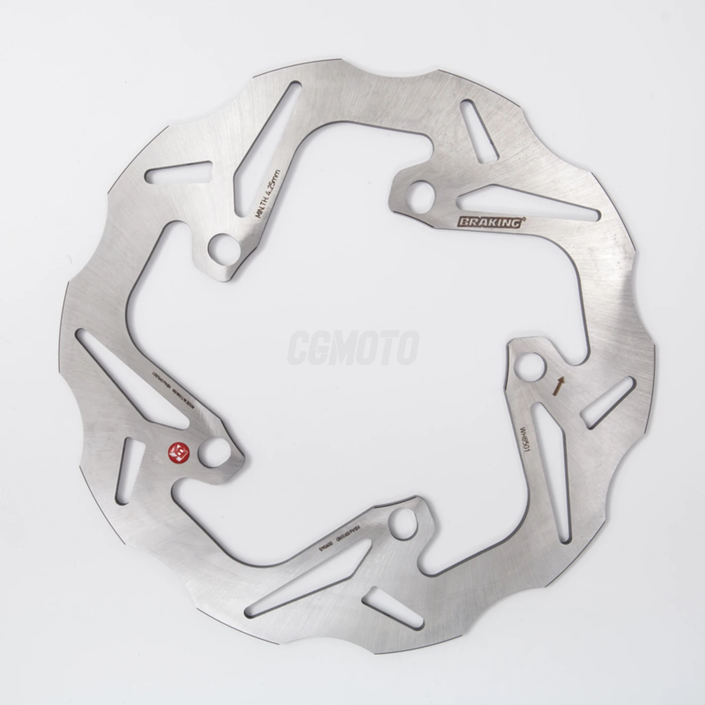 Disque de frein wave arriere pour Gilera GP800