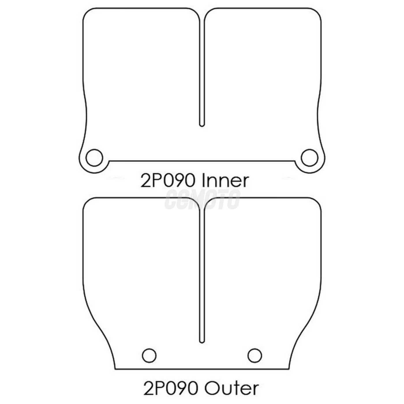 LAMELLES de rechange pour BOITE A CLAPETS V-FORCE2